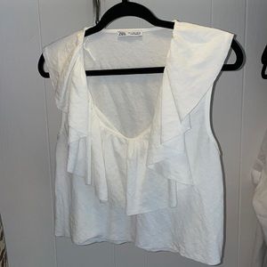 Zara Ruffle Tank